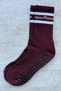 Nebula Socks - Burgundy