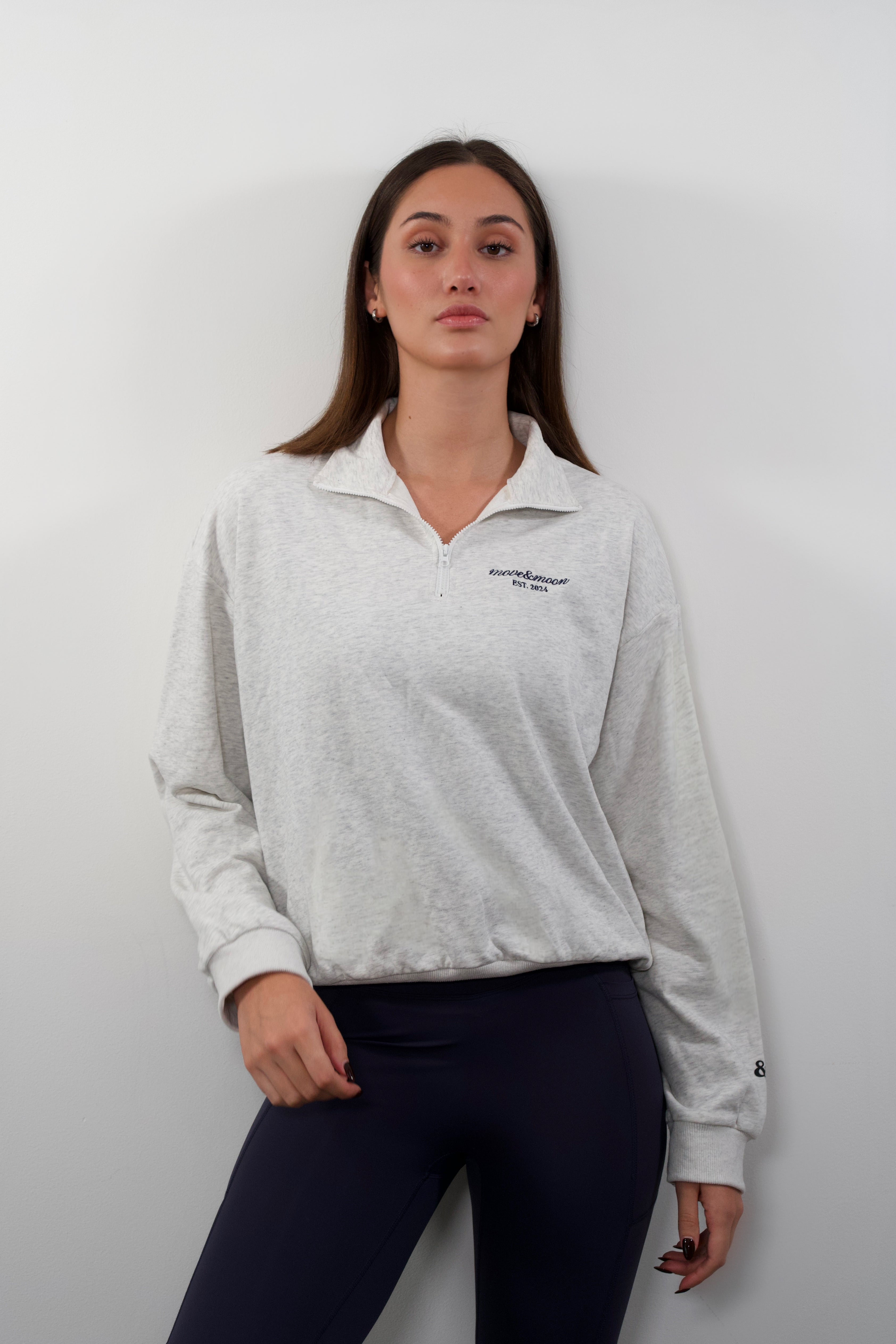 Brume Half Zip - Cream