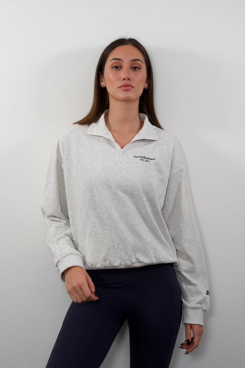 Brume Half Zip - Cream