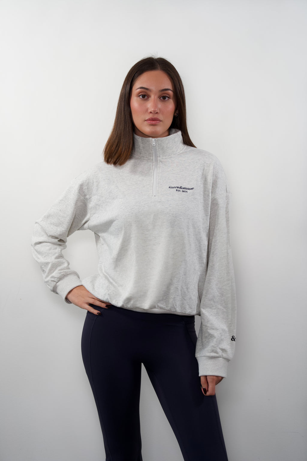 Brume Half Zip - Cream