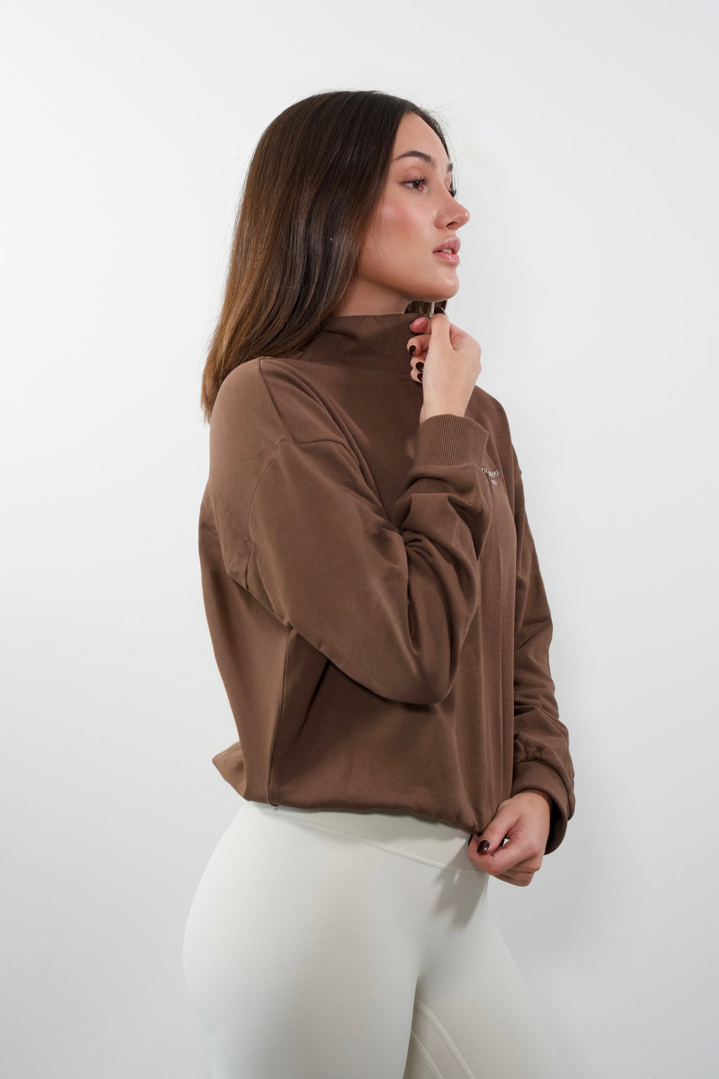 Brume Half Zip - Espresso