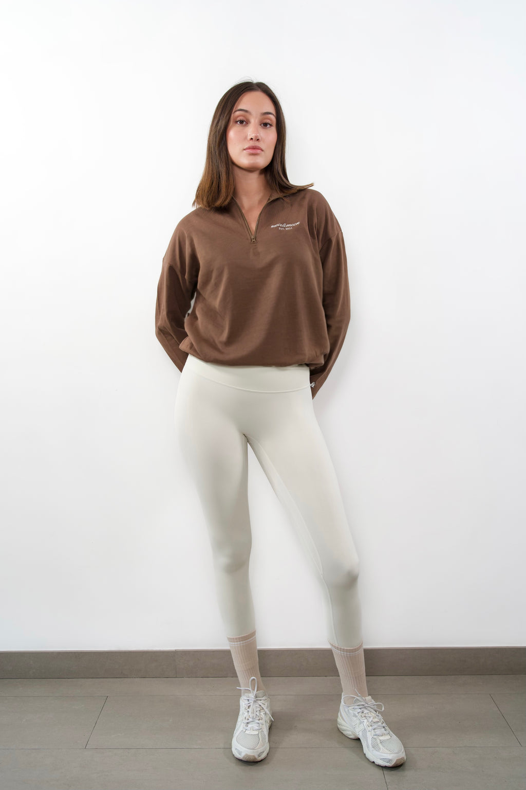 Brume Half Zip - Espresso