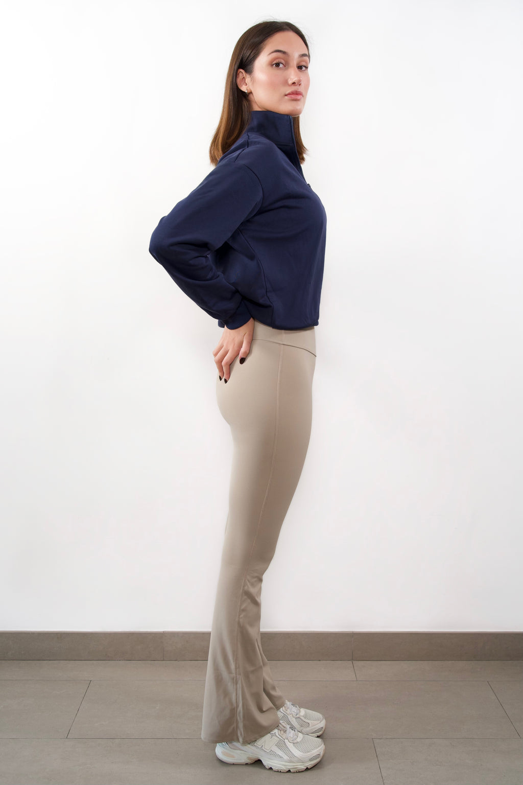 Brume Half Zip - Navy