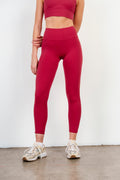 Terra Legging - Burgundy