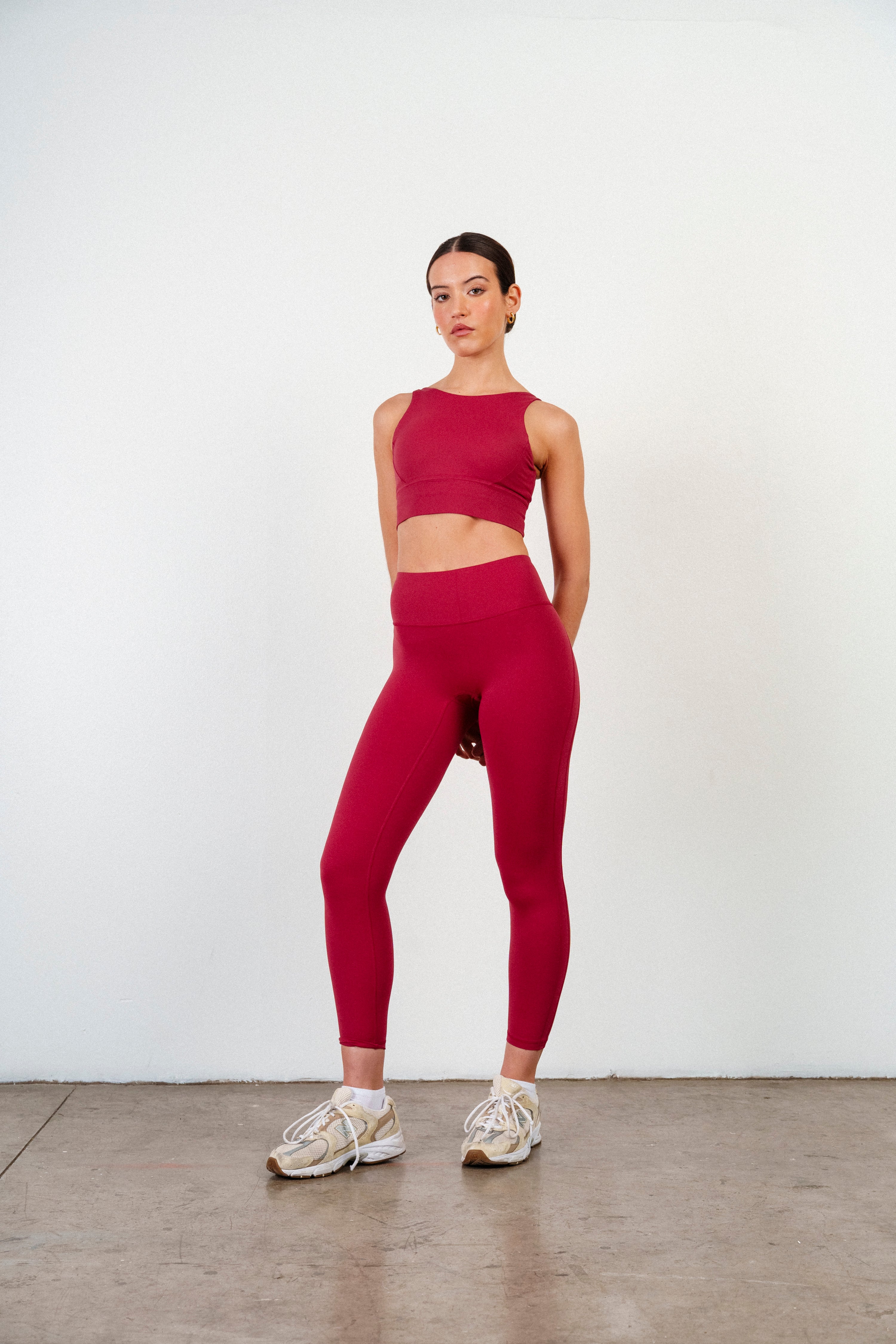 Terra Legging - Burgundy
